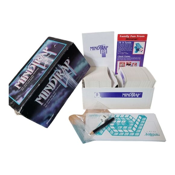 MindTrap - VINTAGE Card Game - MindTrap Games Inc 1991 - Picture 4 of 6
